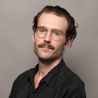 A headshot of Aidan Fitzgerald, Photo credit MJ O'Toole 2023