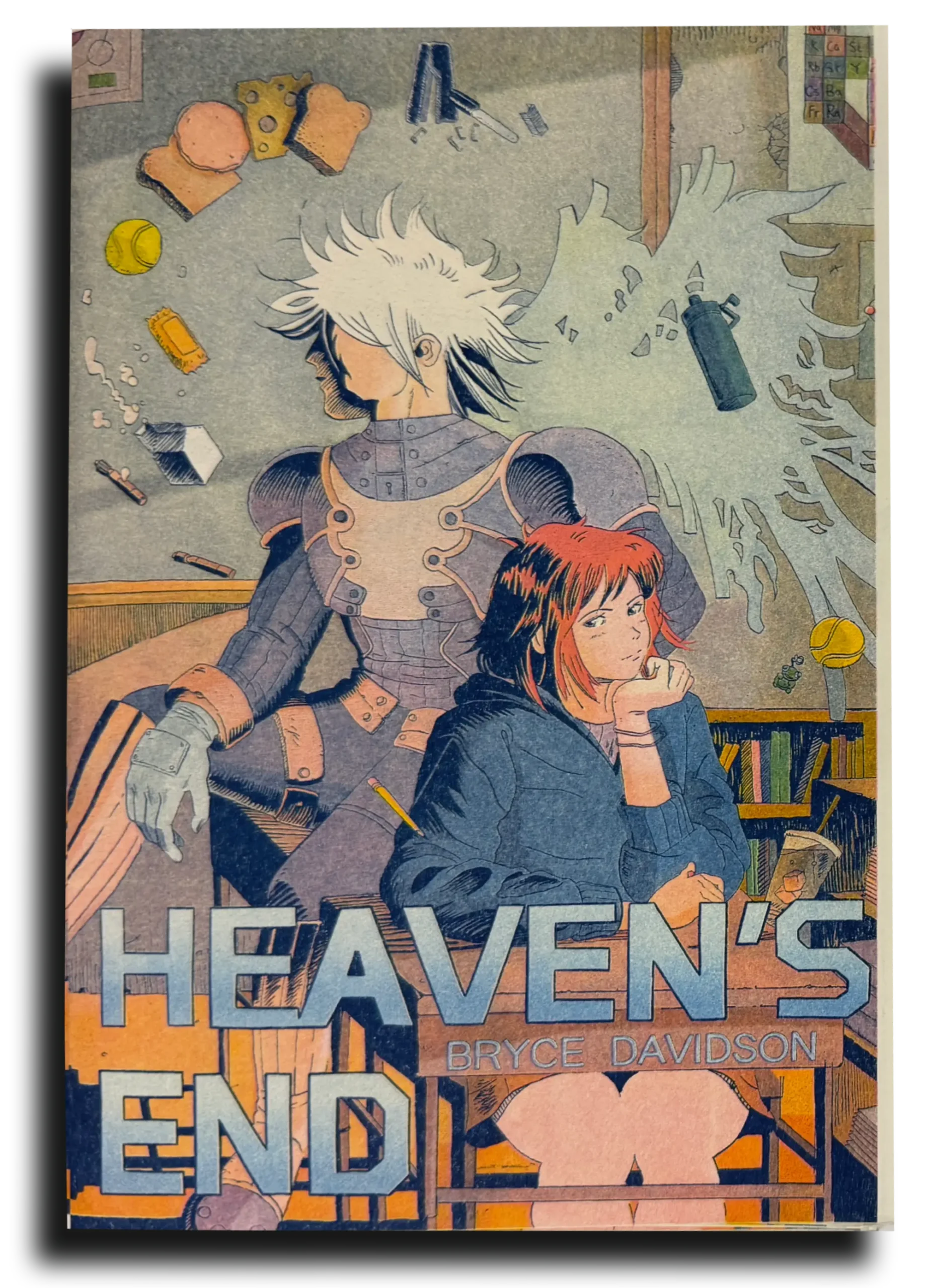 A copy of the Heaven’s End preview issue.