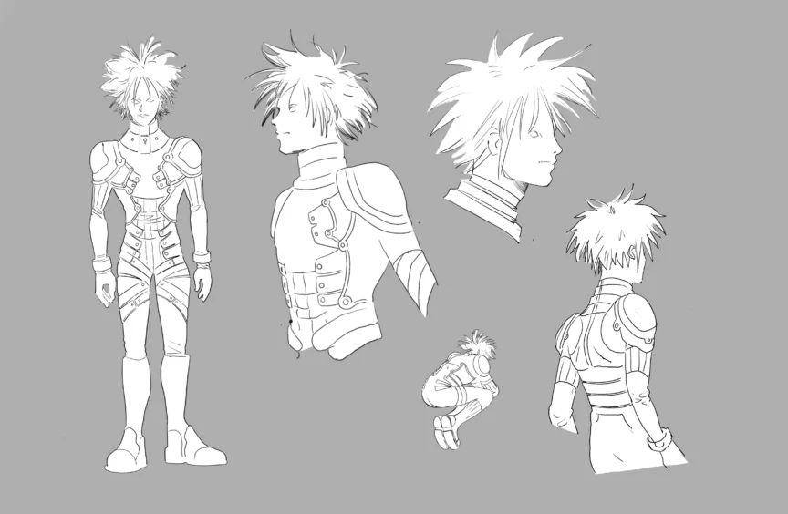 Character designs for the Angel