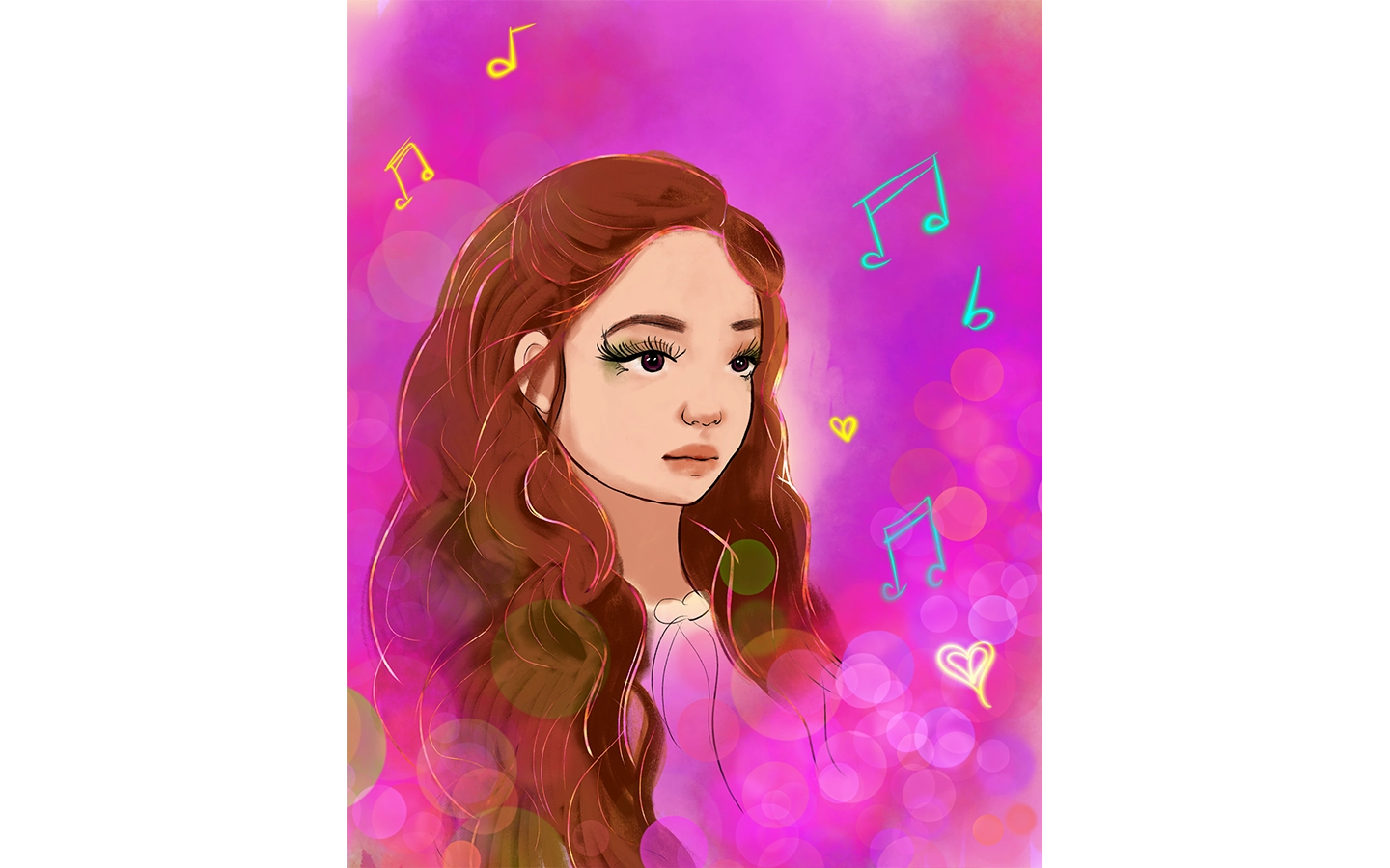 Ami Pink Background
