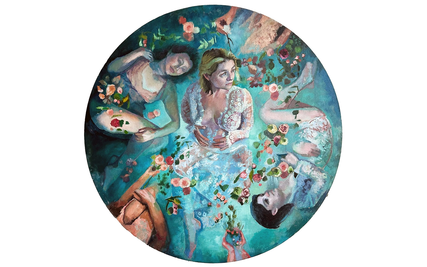girls in water