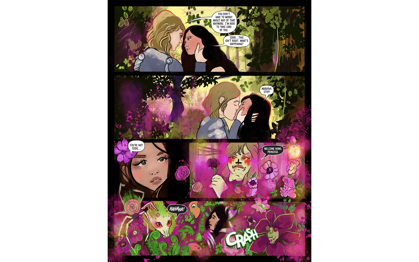 Dawn and Eddie in the Fey Wild